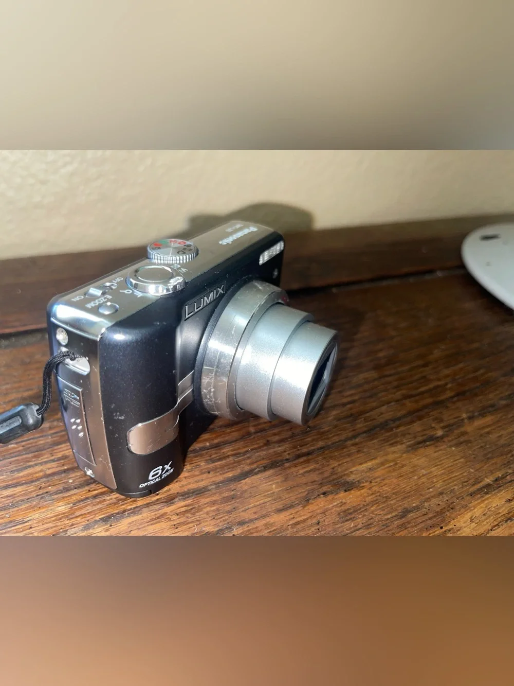 Panasonic Lumix Compact Digital Camera in Black and Silver